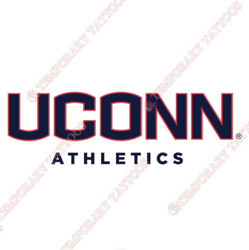 UConn Huskies Customize Temporary Tattoos Stickers NO.6656